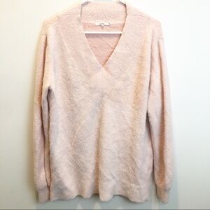 Tularosa Pink V-Neck Sweater